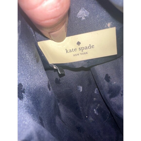 Kate Spade New York Striped Canvas Clutch With Tassel Zipper - Picture 6 of 6